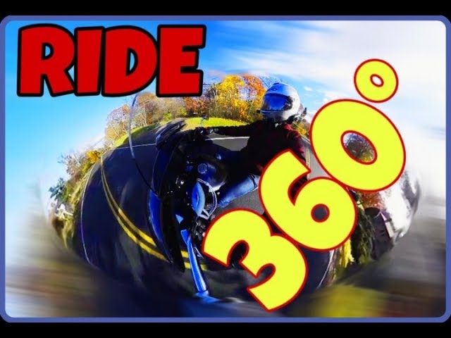 360° Motorcycle Ride in 1080p  Fall Day.... WoooHooo