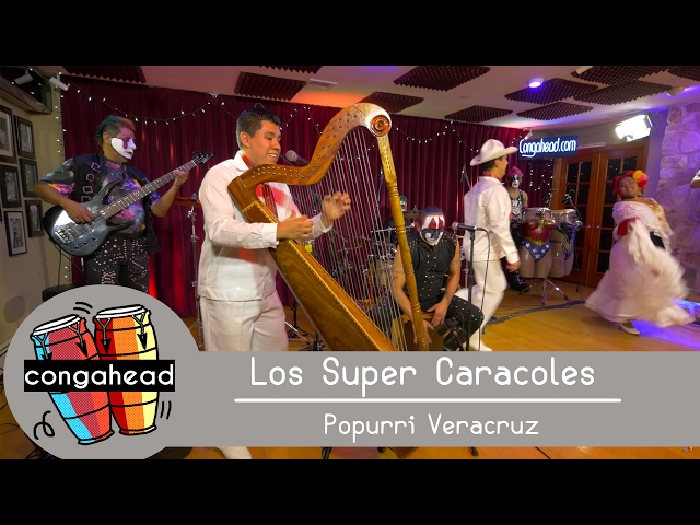 Los Super Caracoles perform Popurrí Veracruz