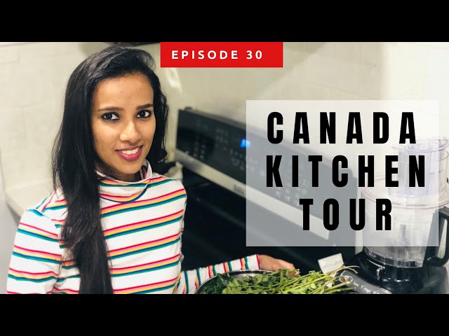 Kitchen Tour in Canada Malayalam With English Subtitles |My Kitchen Tour | Kitchen Organization Tips