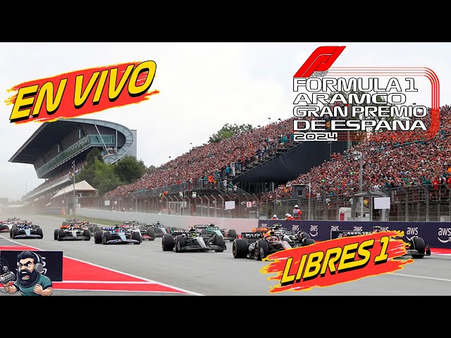 F1 - GP DE ESPAÑA - LIBRES 1 (EN VIVO) - NARRACIÓN + TELEMETRÍA