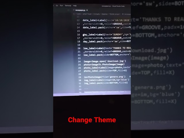 Change Color Theme In Visual Studio Code In Windows 10/11 [ 2022 ]