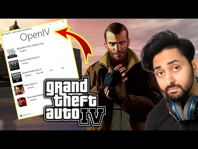HOW TO INSTALL OPEN IV IN GTA 4 | GTA IV MODS 2024 | Hindi/Urdu | The Noob