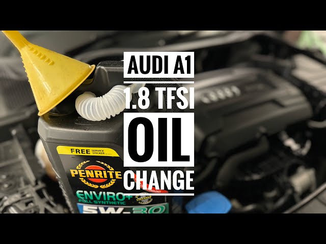 VW Audi 1.8 TFSI Oil Change and Service Inspection Reset With OBDeleven