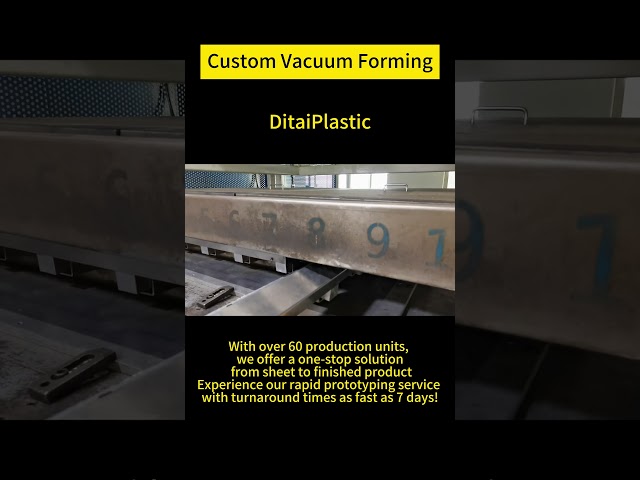 How Vacuum Forming Turns Flat Sheet Into 3D Products #custom #plastic #vacuumforming #thermoforming