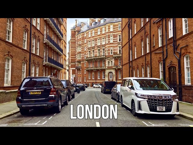 Most Expensive Streets of London | Kensington, Royal Albert Hall | London Walk 4K