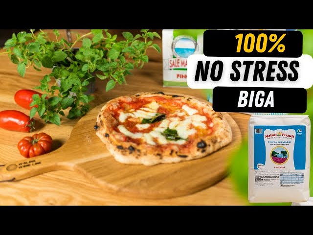 100% Biga "no stress" Pizzateig Rezept
