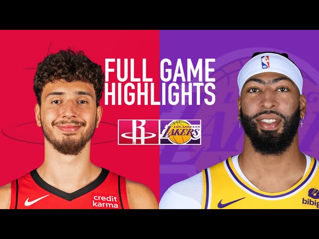 Los Angeles Lakers vs Houston Rockets Full Game Highlights | December 2 | 2024 NBA Season