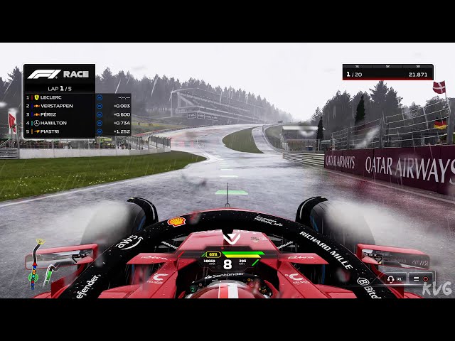 F1 24 - Rain Gameplay (PS5 UHD) [4K60FPS]