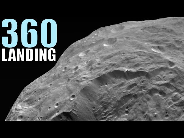 LANDING ON AN ASTEROID - 360 VIDEO - Ryugu - Hayabusa 2 Mission