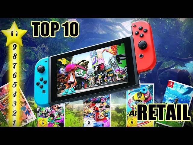 TOP 10 Nintendo Switch RETAIL-Spiele 2017! | Nintendo Switch | Was für ein Spielejahr!