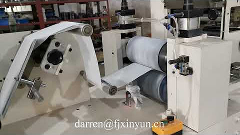 Best factory new design L folding paper napkin machine price