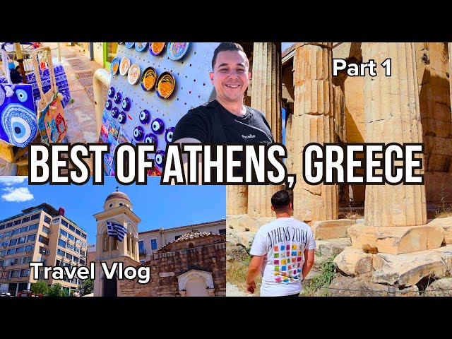 3 DAYS IN ATHENS, GREECE! Best Eats & Top Things To Do Travel Vlog (Part 1) 🇬🇷