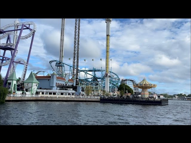 The Beauty of Gröna Lund (water) in Stockholm: that amazes everyone that comes across it.