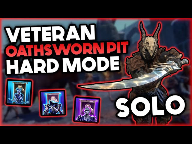 New Dungeon Hard Mode Done Solo - Oathsworn Pit on PTS | Elder Scrolls Online - Scions of Ithelia
