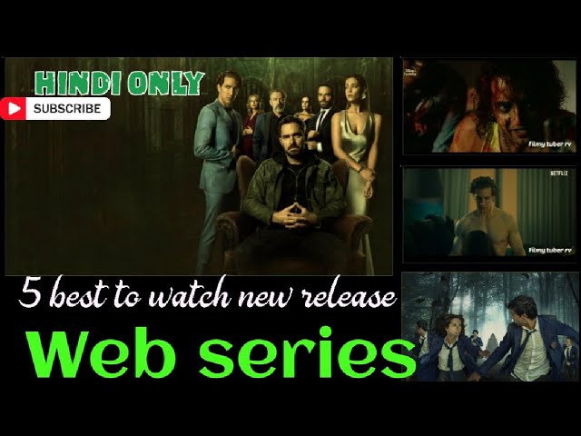 Top 5 best to watch new web series for adults l escaype live hotstar ll who killed Sara 3 l Netflix