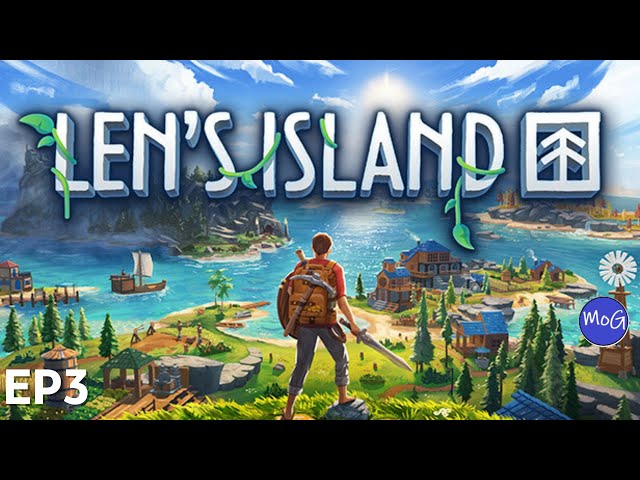 Upgrading The Town, And Our Backpack! | Dungeon Unlocked | Len's Island PC Gameplay | Episode 3