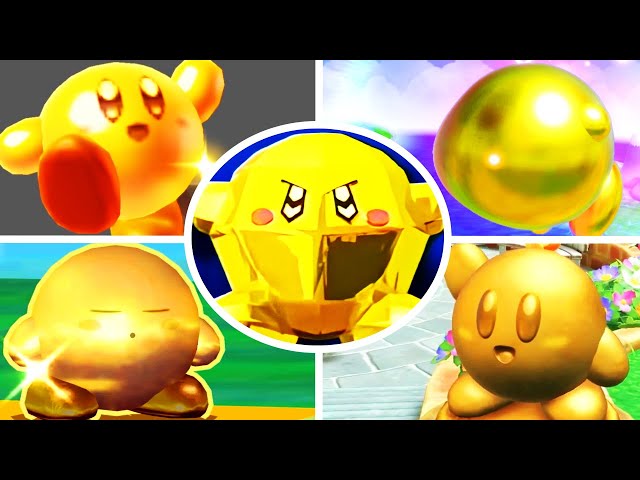 Evolution of Gold Kirby (2003-2023)