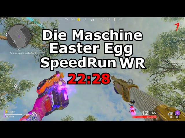Die Maschine Solo Easter Egg Speed Run World Record 22:28