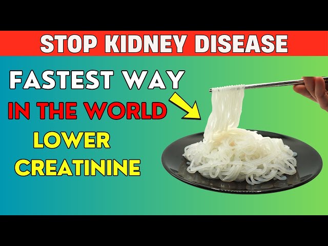 There are 5 FASTEST Ways To Lower Creatinine & Stop Kidney Disease - Science has Proven It