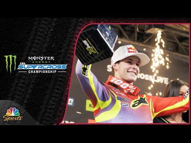 Jett Lawrence's growth as a rookie has him on the cusp of Supercross title | Motorsports on NBC