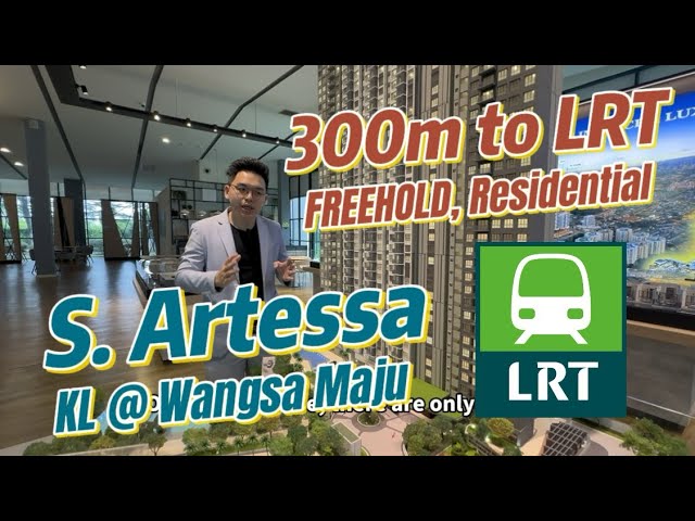 【S. Artessa @ KL, Wangsa Maju】 Freehold | 5 mins walk to LRT & Mall | Ah Lian Property Tour #013