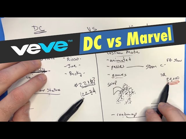 DC vs Marvel - Two Different Strategies To Ecomi VeVe Success