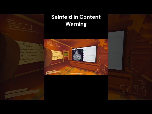 Seinfeld in Content Warning part 2 #gaming #funny #shorts #contentwarning
