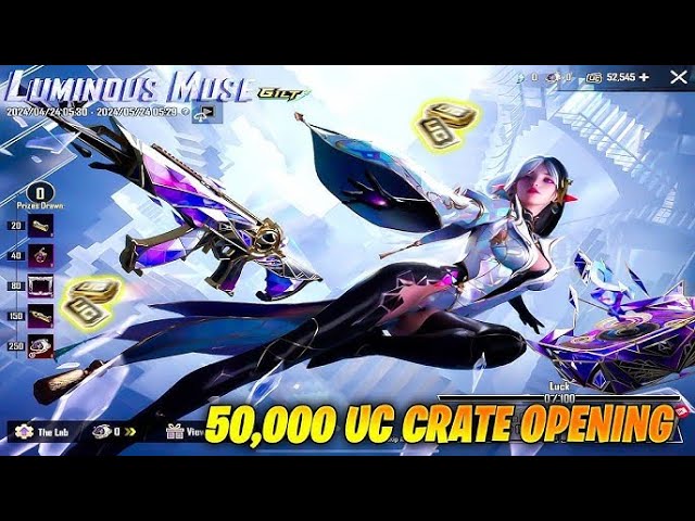 😱 OMG !! NEW LUMINOUS ULTIMATE SET WITH NEW UPGRADABLE M762 WITH ON-HIT EFFECT CRATE OPENING IN BGMI