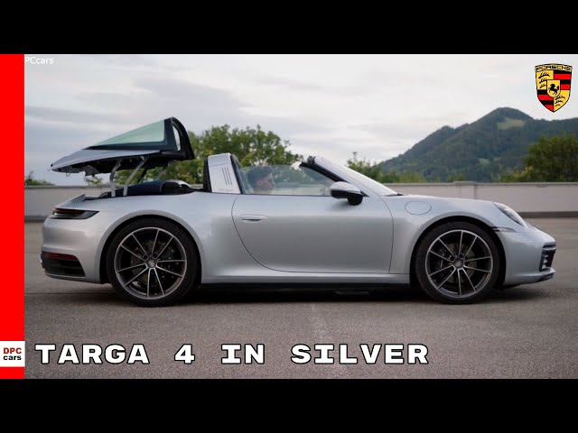 2021 Porsche 911 992 Targa 4 in Silver