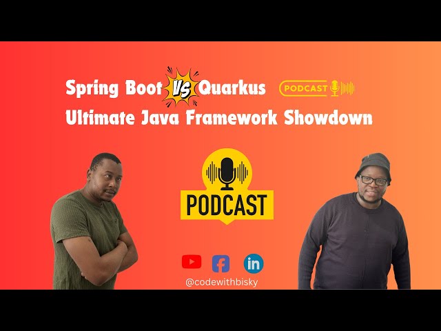 Spring Boot vs. Quarkus: Ultimate Java Framework Showdown | Podcast