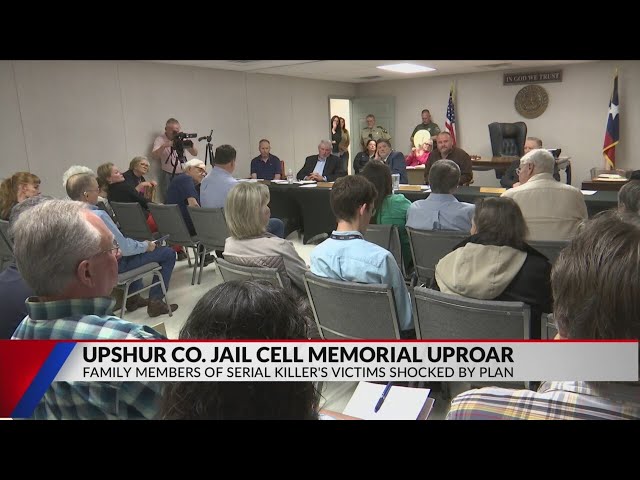 Upshur County officials vote to destroy serial killer's former jail cell