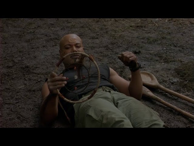 Stargate SG-1 - Season 7 - Birthright - Teal'c spars with Ishta