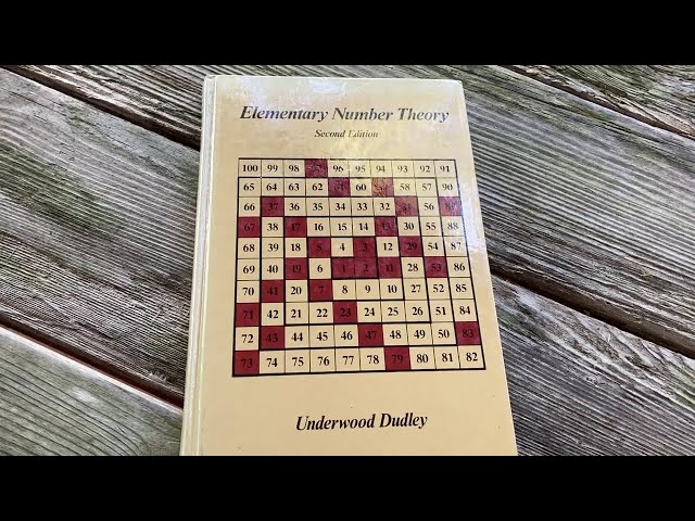 Elementary Number Theory by Underwood Dudley