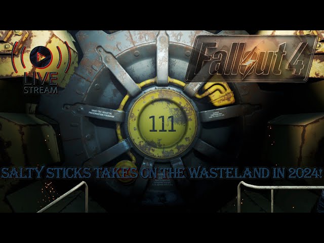 Taking on the Wasteland in 2024 Pt2! | PS5 1080p #fallout4 #livestream #gaming