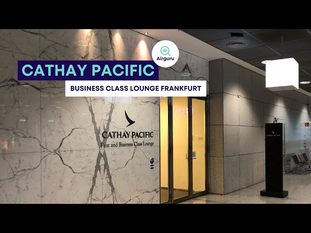Cathay Pacific Business Class Lounge Frankfurt Airport