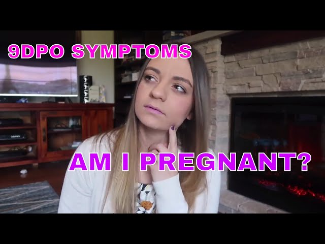 EARLY Two Week Wait Symptoms STRANGE |  Baby 3