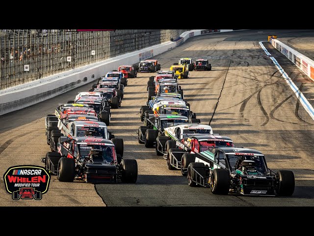 Re-live the thrilling finish of the 2023 NASCAR Whelen Modified Tour at New Hampshire Motor Speedway