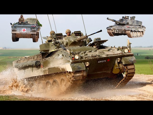 Fighting Vehicles and Tanks on the move!