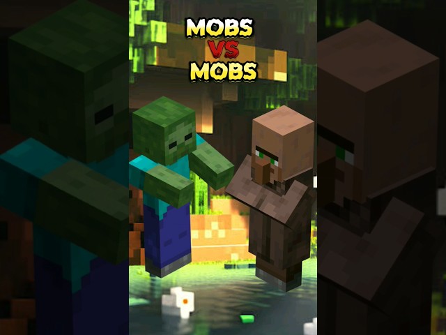 Mob vs all Minecraft mobs | Pakau Gamerz| #shorts #minecraft #minecraftshorts