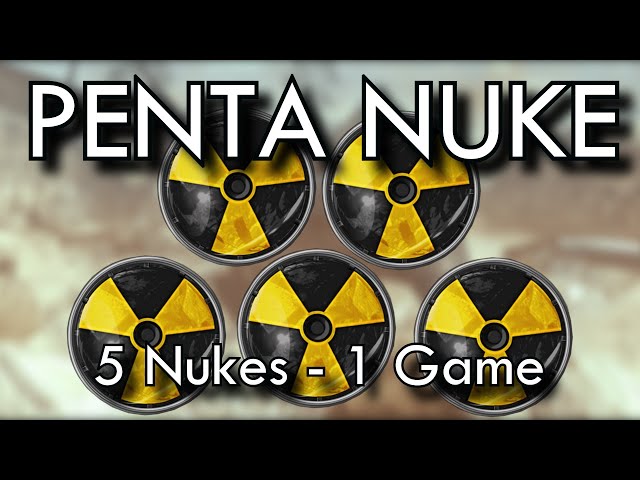 MW2: Die LEGENDÄRE Penta Nuke! - Worldrecord (Most Nukes in a single Game)