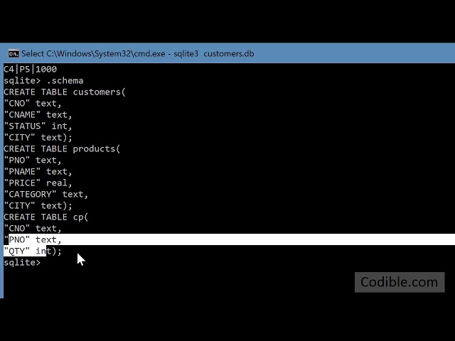 Codible SQLite video 5: SQLite 3 - joining and querying two or three tables