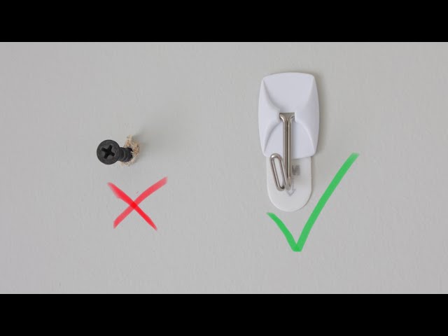 The Holy Grail of Wall Hooks! Why Damage Your Walls?
