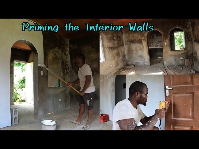 Renovation Series: Priming the Interior Walls