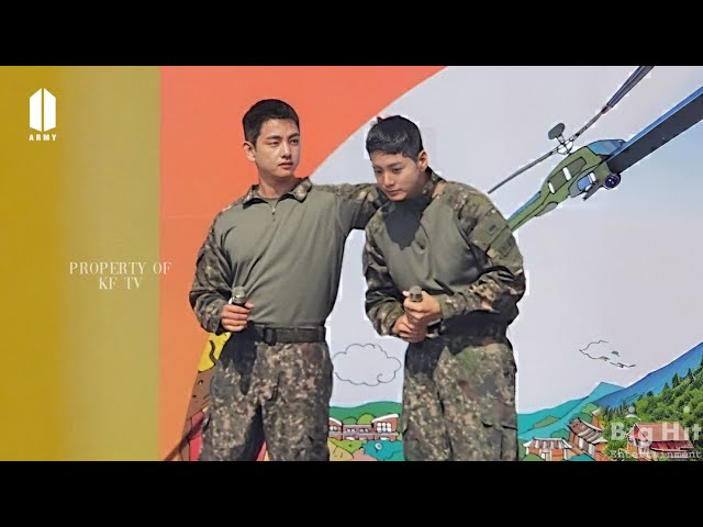 BTS Exclusive! BTS' Taehyung and Jungkook Singing Together While in the Military