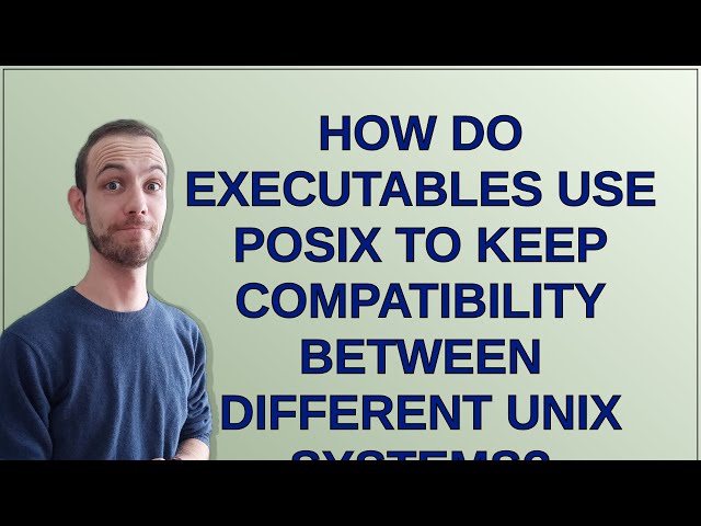 Unix: How do executables use POSIX to keep compatibility between different UNIX systems?
