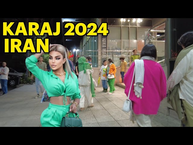 IRAN 2024 | Karaj City Nightlife | Rich Kids Lifestyle In Karajایران