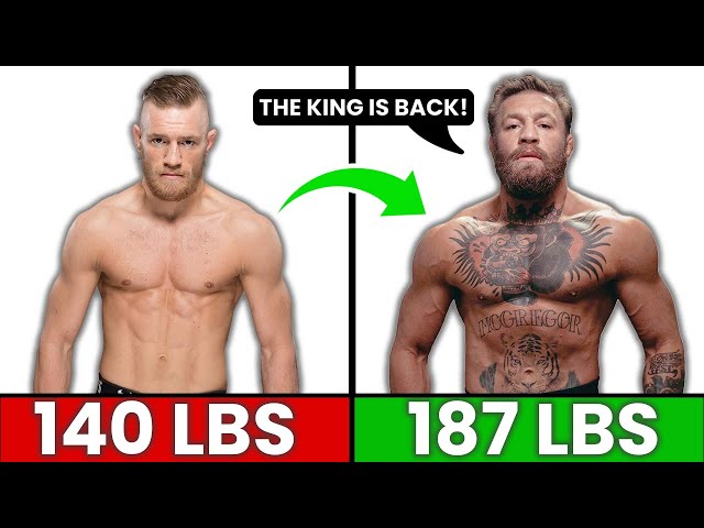 Eating & Training Like CONOR MCGREGOR for UFC 303 (+47 LBS)