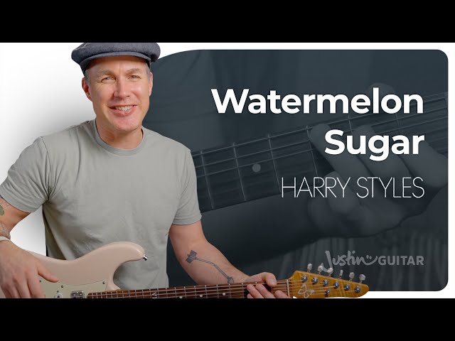 Watermelon Sugar by Harry Styles | Easy Guitar Lesson