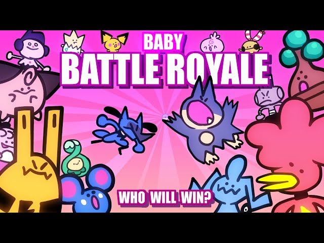Baby Pokemon Battle Royale (Loud Sound Warning) 🤛👶🤜 Collab With @Gnoggin