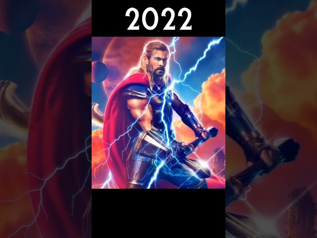 Evolution of Thor & spiderman #youtubeshorts #shorts #marvel #avengers